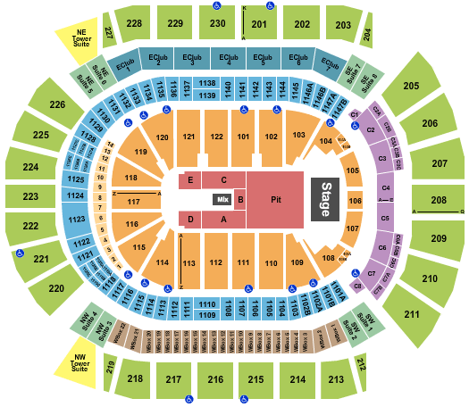 Desert Diamond Arena Chris Stapleton Seating Chart